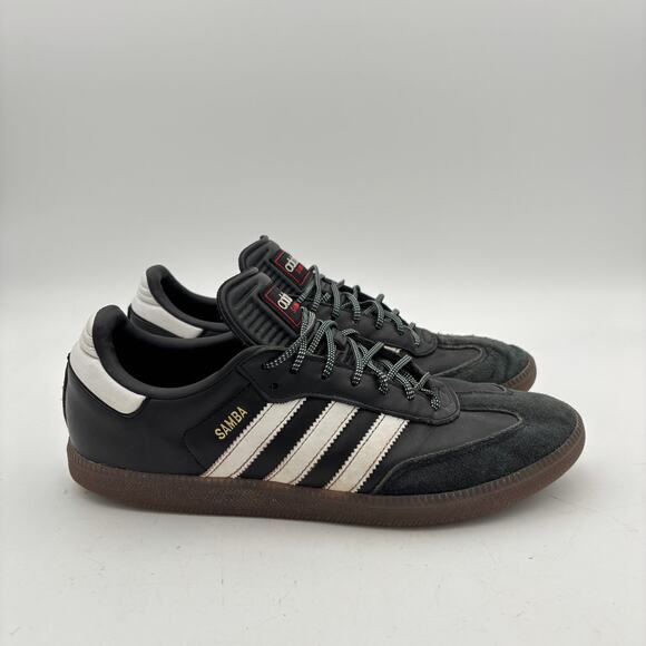 Adidas Samba Classic Black Gum Sneakers Shoes Men\'s 9.5 Streetwear main image 5